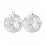Sun and Moon Talisman Silver